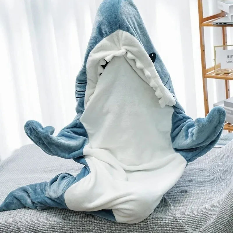 Pijama/Cobertor de Tubarão